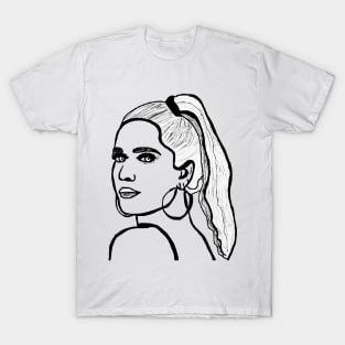 Bad at Love - a pop sketch of Halsey T-Shirt